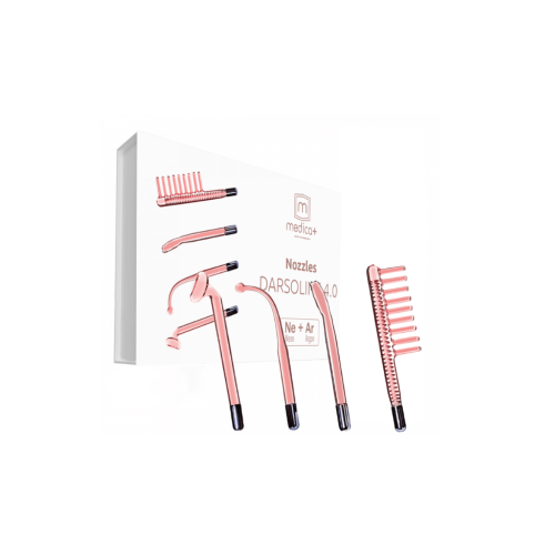 Комплект насадок до дарсонваля Darsoline MEDICA+ LUX (4 шт) (Japan)