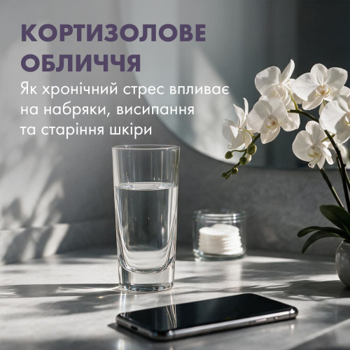 Кортизоловое лицо: как хронический стресс влияет на отеки, высыпания и старение кожи