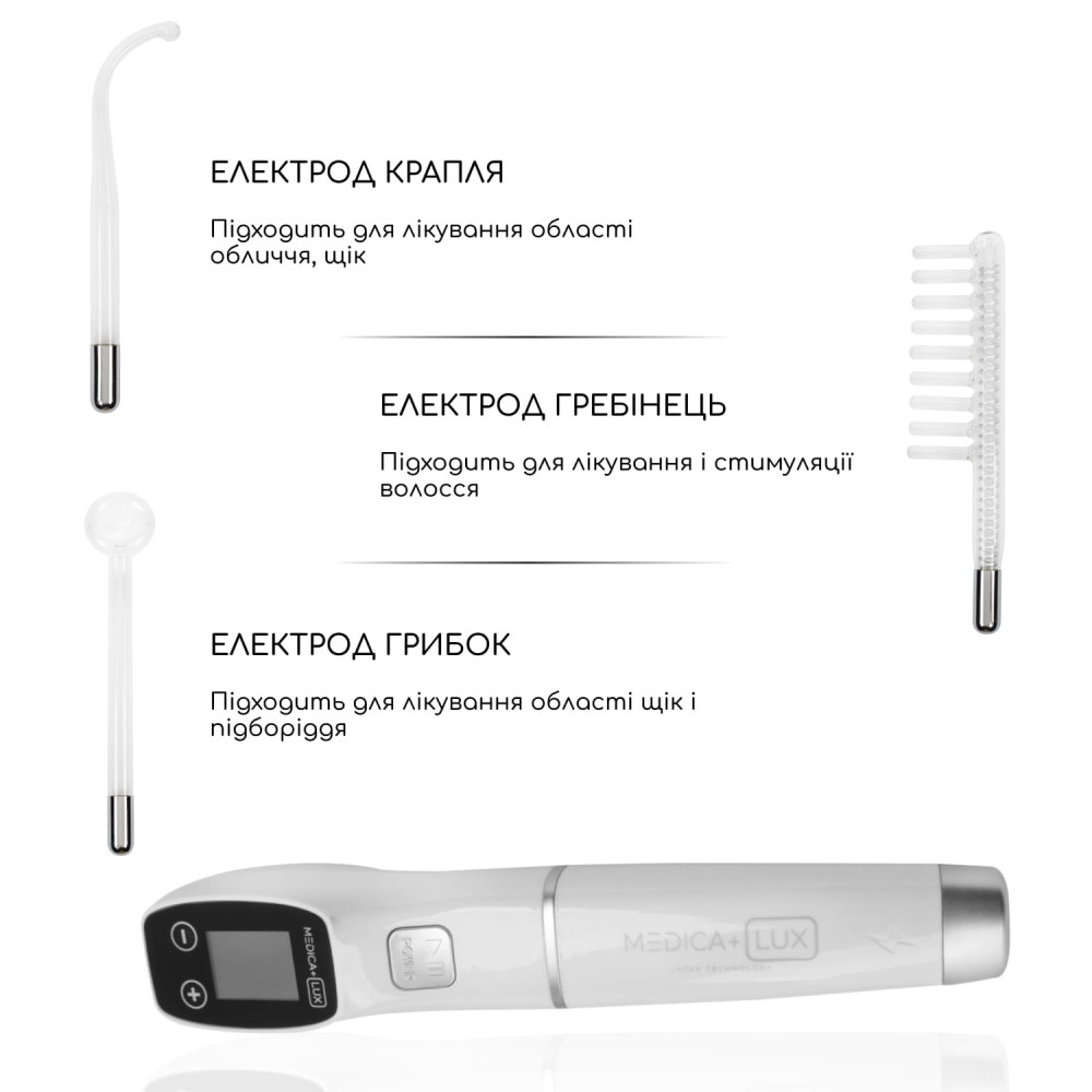Апарат Дарсонваль MEDICA+ Lux Darsoline 8.0 Case Pro (Japan)