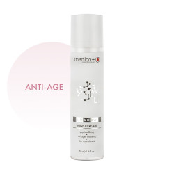 Нічний крем для обличчя з ліфтинг-ефектом MEDICA+ Lift & Glow Night Cream (50 мл)