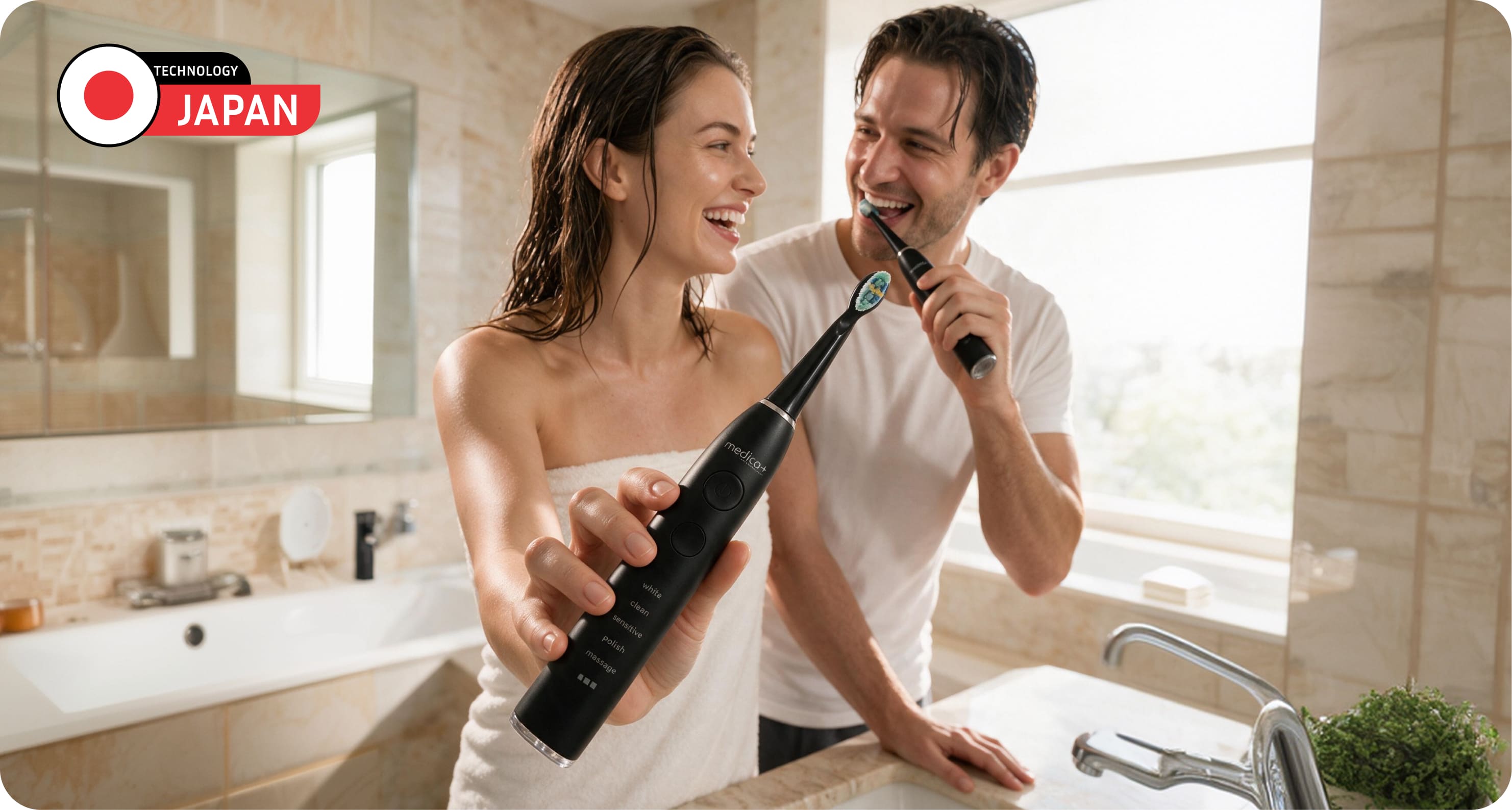 Ультразвуковая зубная щетка MEDICA+ PROBRUSH 8.0 Black