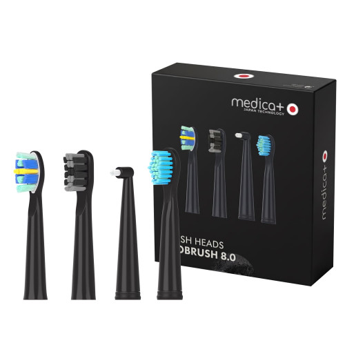 Насадки для ультразвукової зубної щітки MEDICA + PROBRUSH 8.0 black