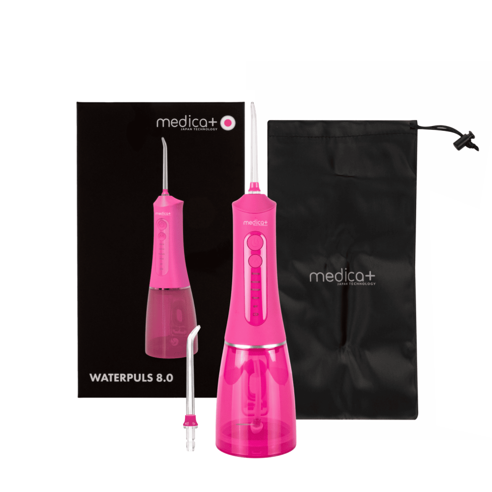 Портативний іригатор MEDICA+ WaterPuls 8.0 Fuchsia