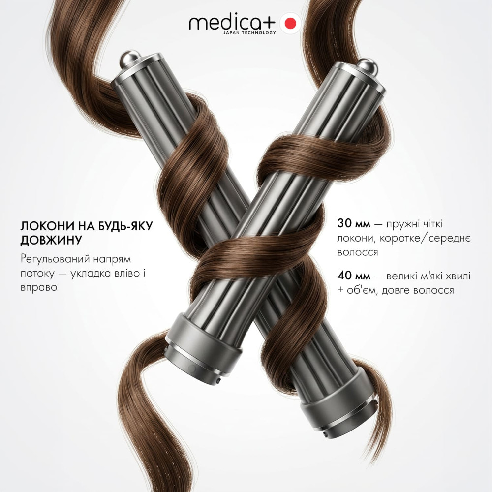 Фен-стайлер для волос MEDICA+ AIR-ZEN 7.0