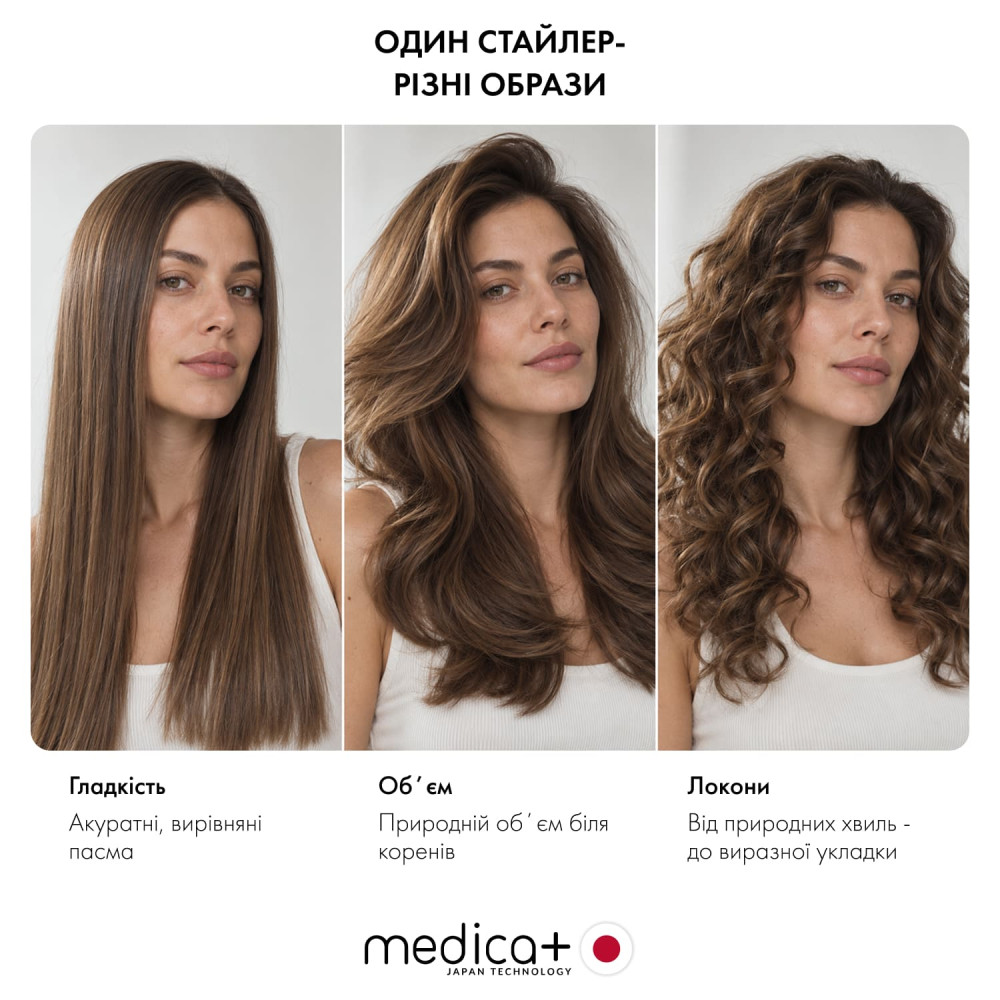 Фен-стайлер для волос MEDICA+ AIR-ZEN 7.0 + Защитный кейс