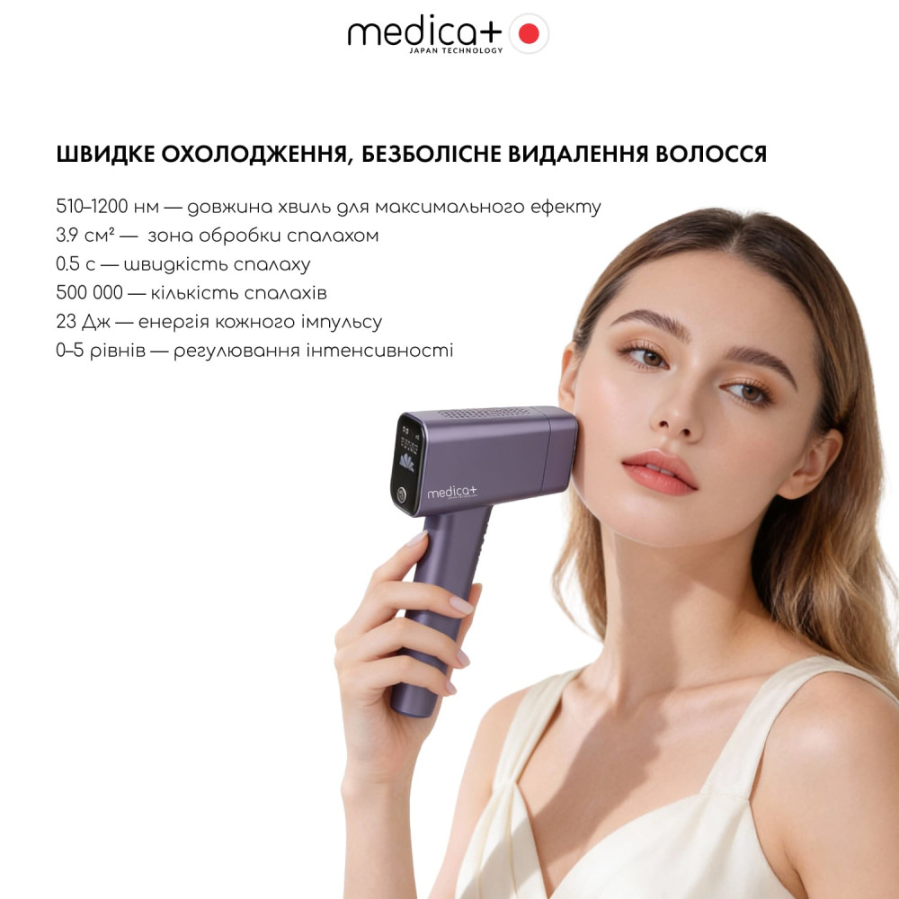 Фотоэпилятор охлаждающий MEDICA+ ICE PRO 10X