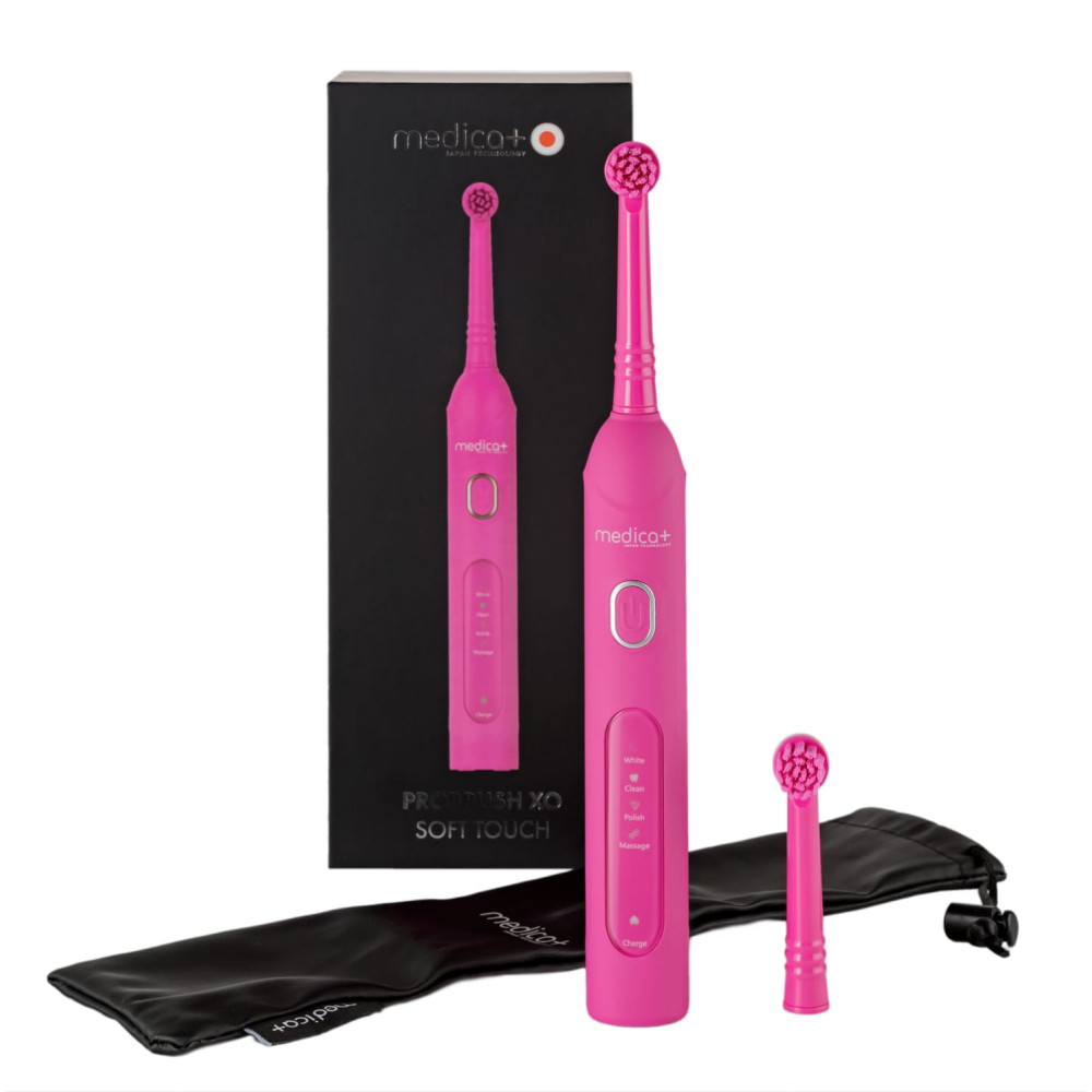 Электрическая зубная щетка MEDICA+ ProBrush XO Soft Touch Fuchsia (Japan)