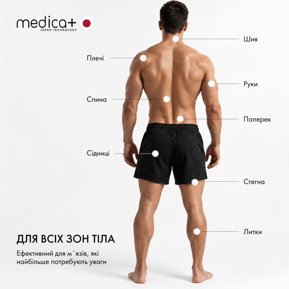 Перкусійний масажер MEDICA+ MassHand Pro 2Х (Japan)
