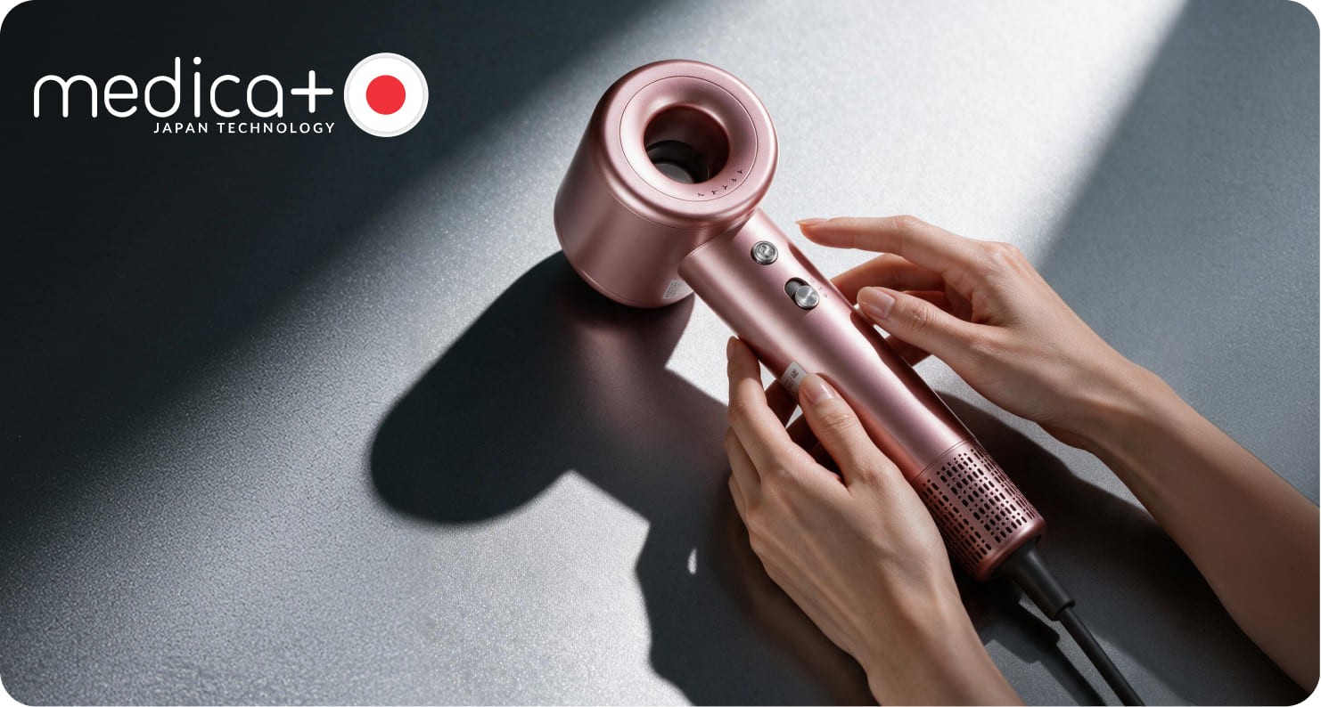 Фен MEDICA+ AIR-ZEN 2.0 Rose Gold