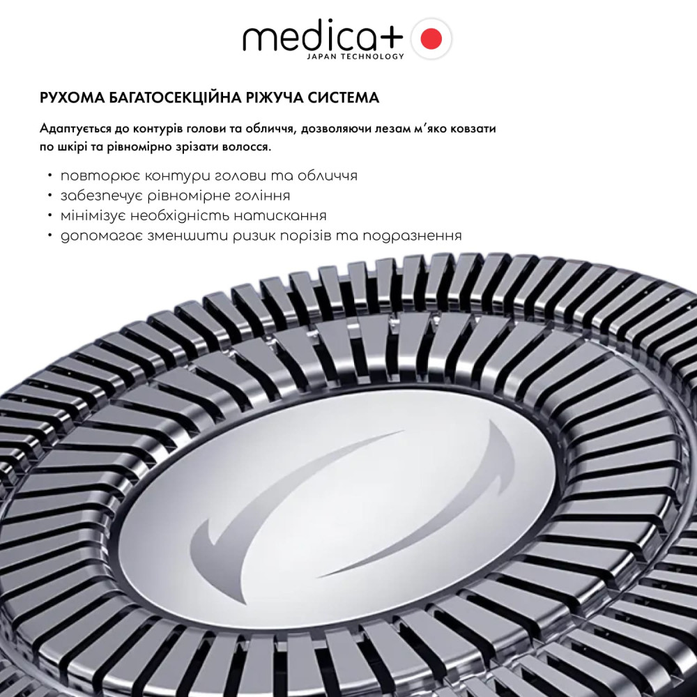 Сменная насадка к электробритве для головы MEDICA+ HEAD Shaver  5.0 (1шт)