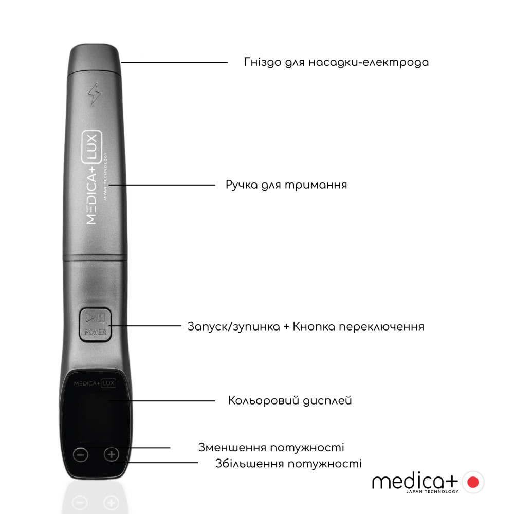 Аппарат Дарсонваль MEDICA+ Lux Darsoline 8.0 grey
