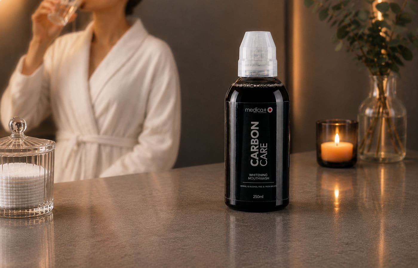Ополаскиватель для полости рта MEDICA+ Carbon Care