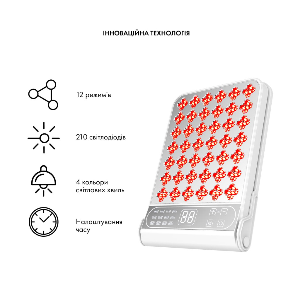 LED-лампа для светотерапии Light Therapy LED Lamp 4Х