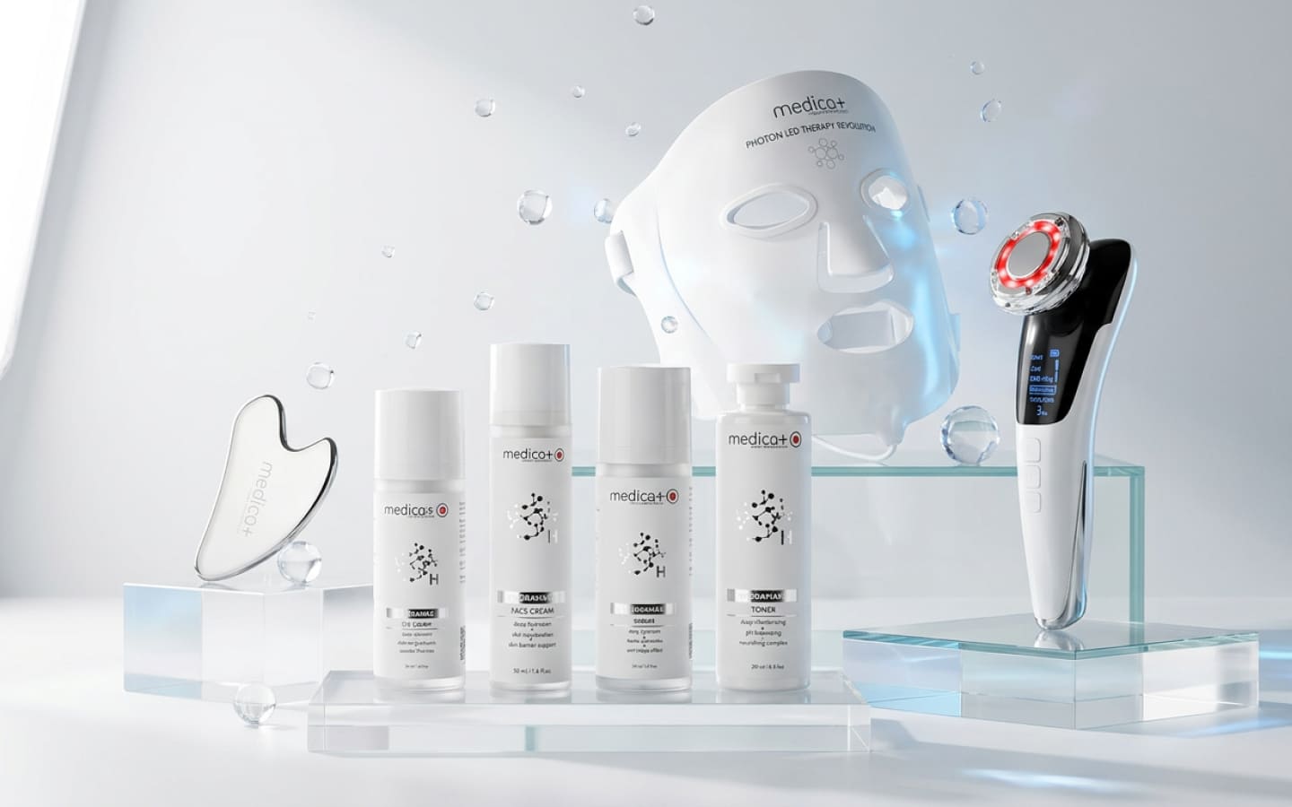 Комплексный уход MEDICA+ HYDRAMAX и beauty-девайсы для ухода за кожей