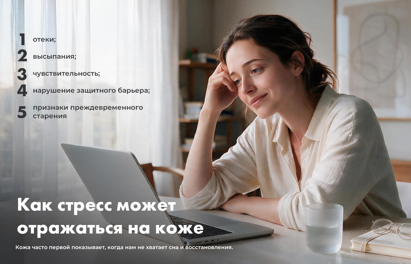 Влияние хронического стресса на защитный барьер кожи